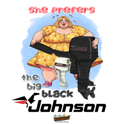 Black Johnson Tee