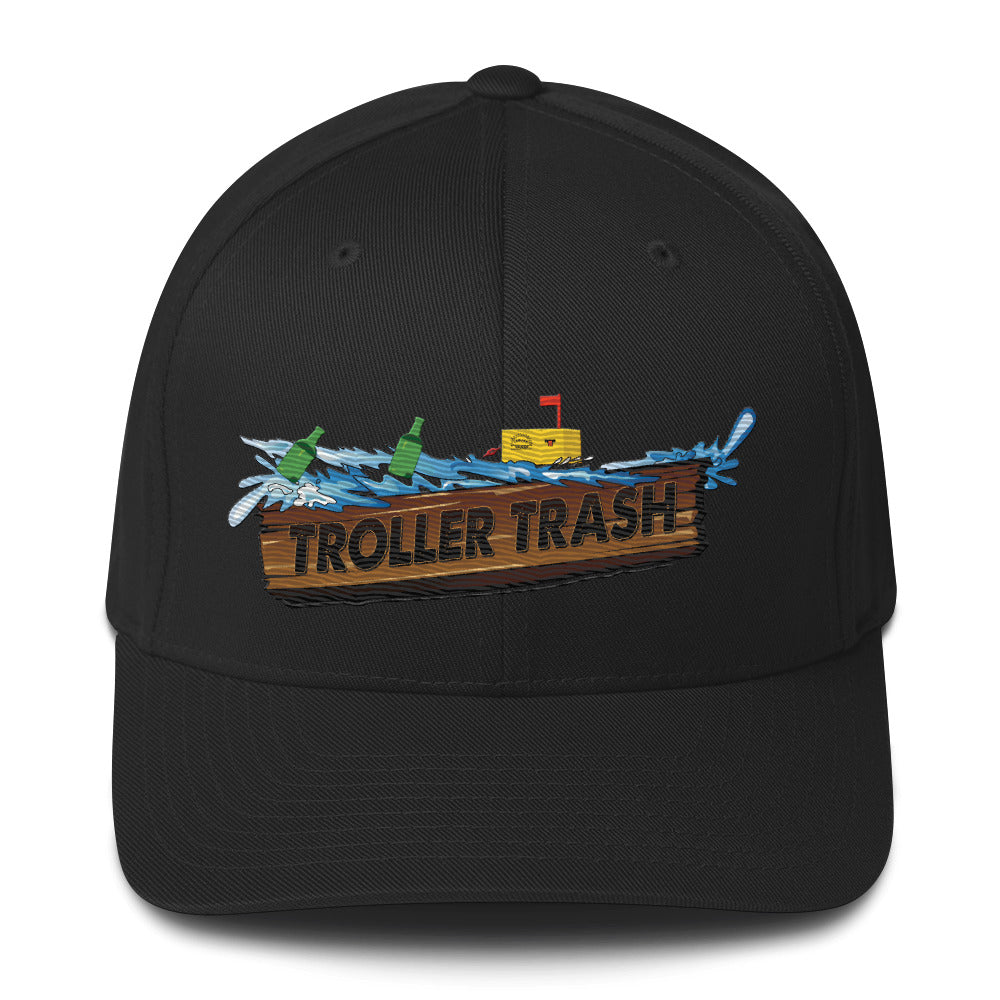 Troller Trash Flexfit Cap Black / S/M Other