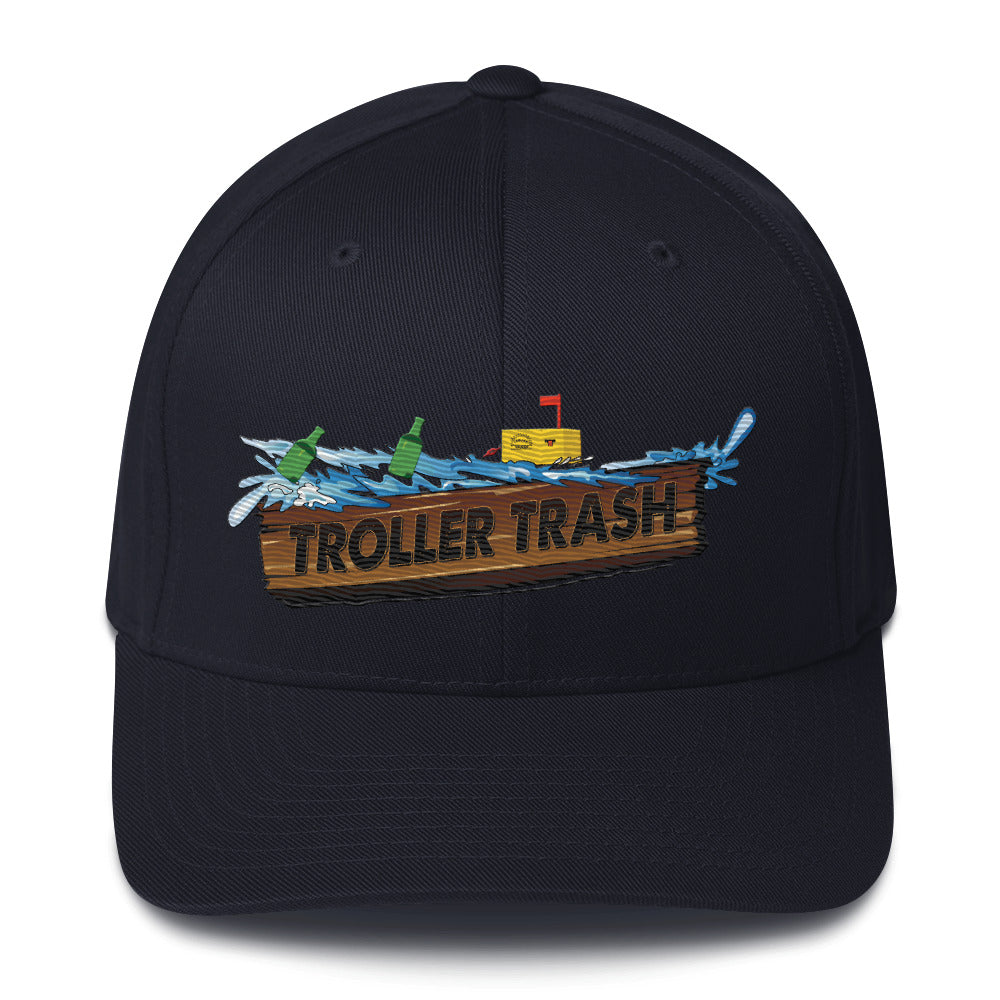 Troller Trash Flexfit Cap Dark Navy / S/M Other