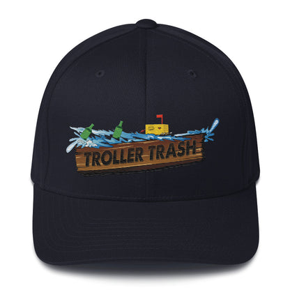 Troller Trash Flexfit Cap Dark Navy / S/M Other
