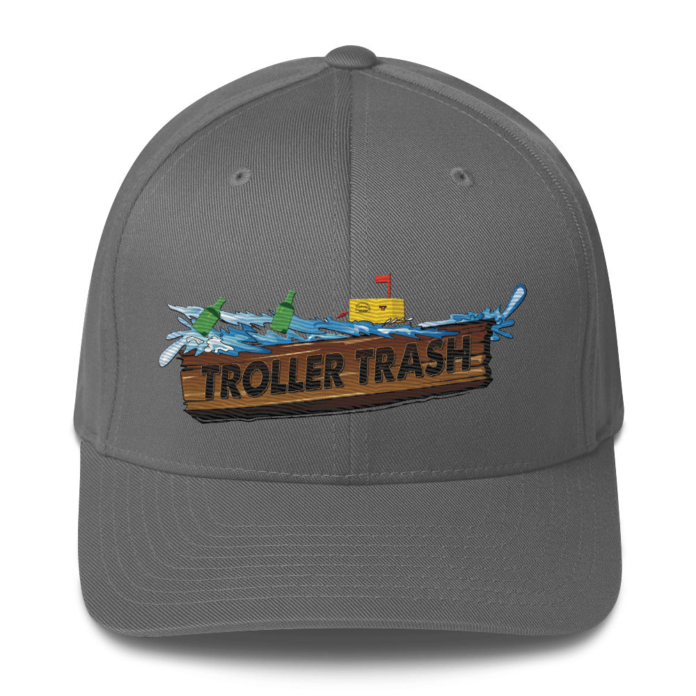 Troller Trash Flexfit Cap Grey / S/M Other