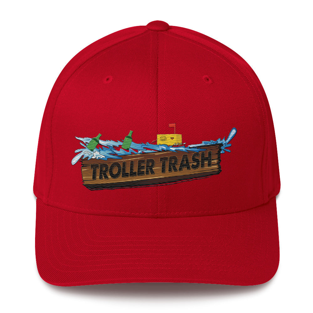 Troller Trash Flexfit Cap Red / S/M Other