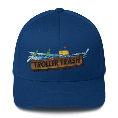 Troller Trash Flexfit Cap Royal Blue / S/M Other