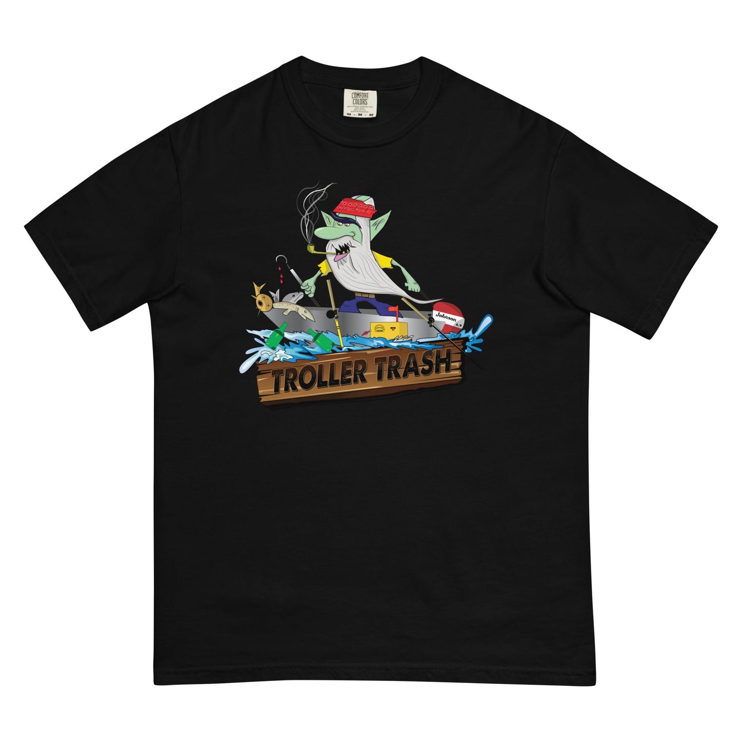 Troller Trash Logo Heavyweight T-Shirt Black / S T-Shirts