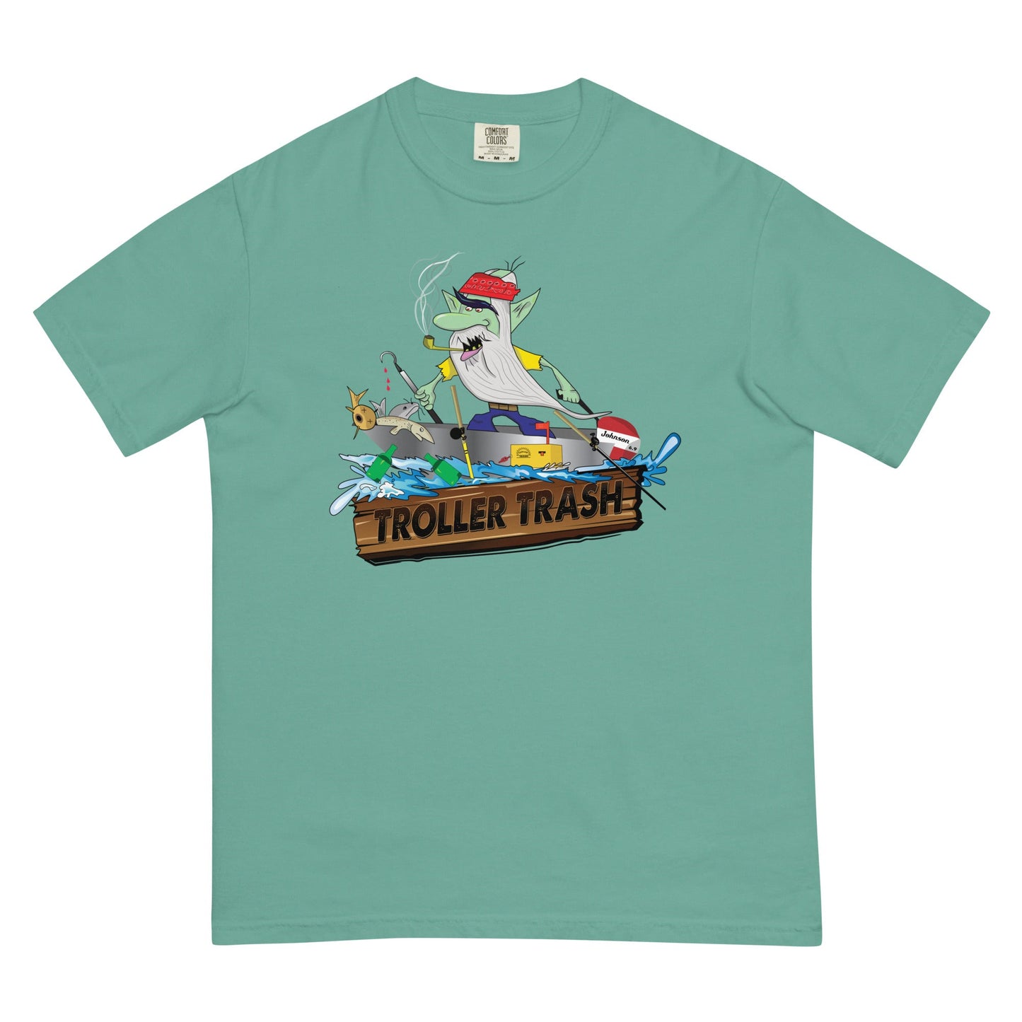 Troller Trash Logo Heavyweight T-Shirt Seafoam / S T-Shirts
