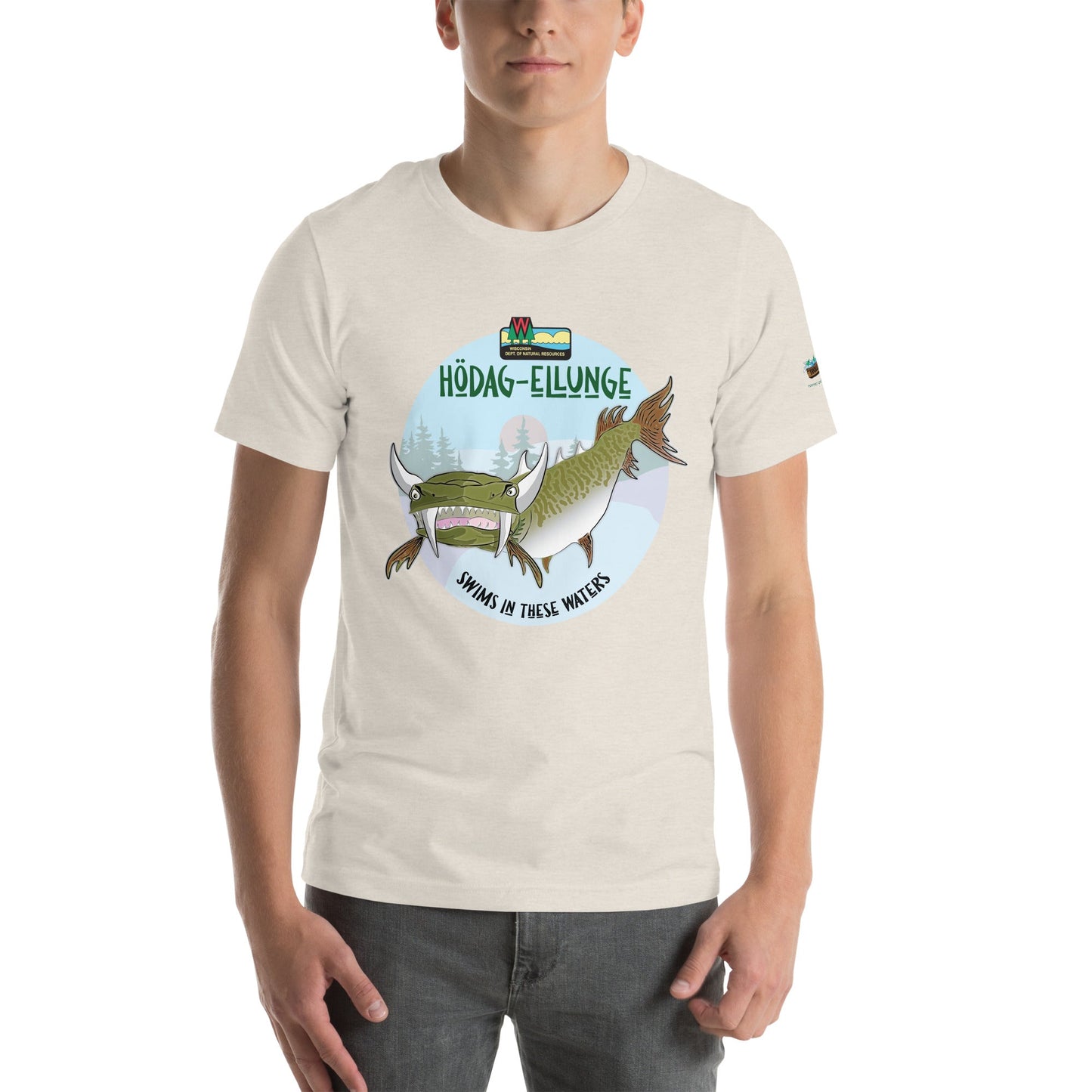 Hodag-Ellunge Heather Dust / S T-Shirts