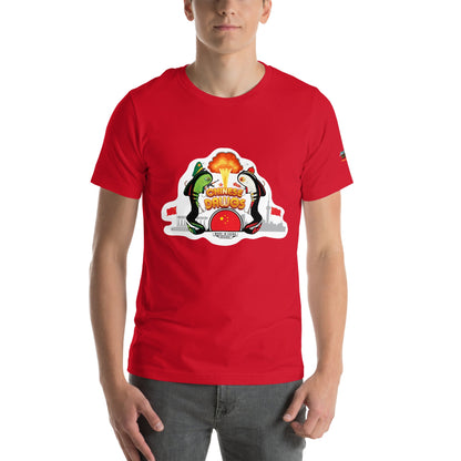 Chinese Dawgs Tee Red / Xs T-Shirts